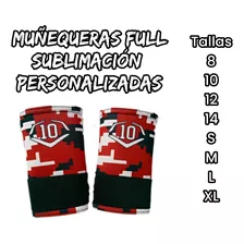 Muñequera De Béisbol Y Softbol Estampadas Y Personalizadas!!