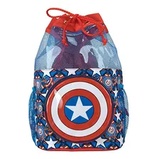 Bolsa De Natación Marvel Kids Del Capitán América