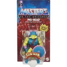Boneco Masters Of The Universe Origins Pig Head Mattel Hdt01