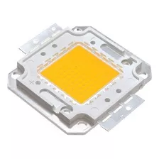 10x Chip Led 30w Reposição De Refletor Branco Quente/verde Luz Branco-quente 30-34v