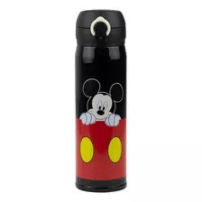 Garrafa Térmica Preta Mickey Mouse 400ml Disney