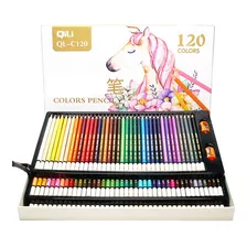 Kit De Papelaria Infantil Arco-íris De 120 Cores Coloridas