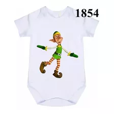 Body Bebê Personalizado Ajudante Papai Noel Cód-1854