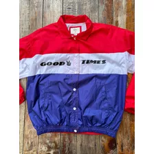 Forever 21 Chamarra Rojo / Azul Good Times L