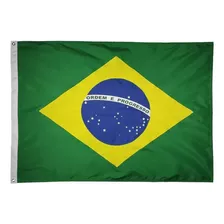 Bandeira Do Brasil Oficial Dupla Face - 150 X 0,90cm Linda