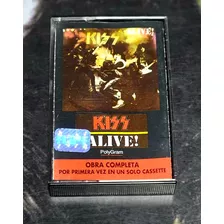 Kiss Cassette Alive En Vivo Exc Estado Nacional De Época 