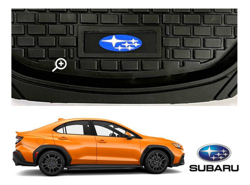Tapetes 3d Logo Subaru + Cubre Volante Wrx 2022 A 2024 2025 Foto 7