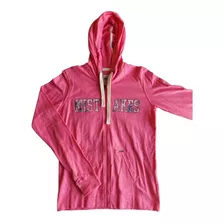 Campera Fucsia Con Estampa - Cultura - Talle Xl