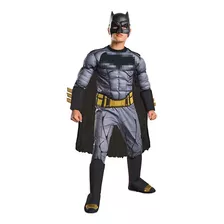 Disfraz Cosplay Batman Gris Clásico Con Capa Máscara