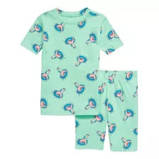 Shorts Niño Old Navy De Pijama Snug-fit S Verde