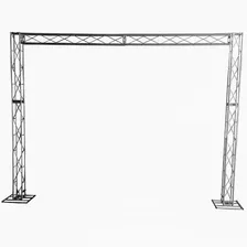 Treliças Kit Trave Box Truss Trave Q15 Aço 3 X 4m - Stfer