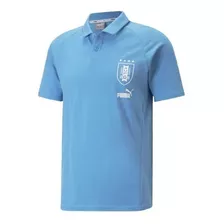 Remera Uruguay Puma Polo Concentracion Entrenamiento Chomba