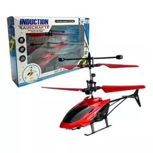 Helicoptero De Indução Sensor Voa Recarregável Brinquedo