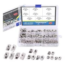 Glarks 150pcs M3 M4 M5 M6 Europeo Gota De Cabeza De