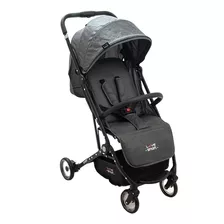 Cochecito De Paseo Love Smart 1008 Gris Con Chasis Color Negro