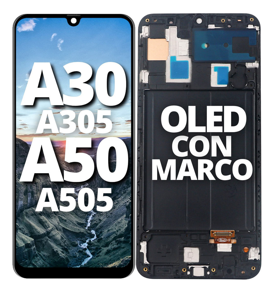 Modulo Para Samsung A30 A50 A305 A505 Pantalla Oled Display