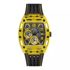 Reloj Para Hombre Guess Momentu Negro Caballero Envio Gratis