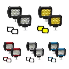 Par Faros 24 Led Dually Universal Alta/baja/estrobo Auxiliar