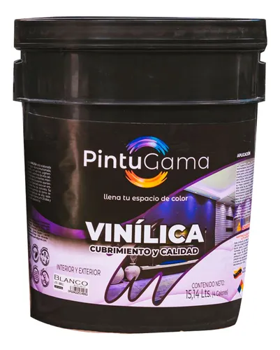 Tercera imagen para búsqueda de pintura blanca cuñete