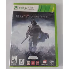 Shadow Of Mordor Xbox 360 Original Excelente Estetica