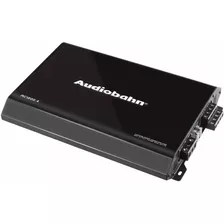 Fuente Amplificador Audiobahn 4 Canales 2400w Color Negro