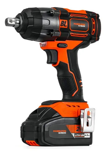 Hamilton Blt113 Llave De Impacto 513nm Brushless Encastre 1/2 4ah Bateria Cargador Color Naranja Frecuencia 50/60 Hz