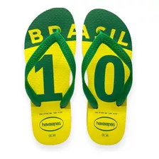 Havaiana Brasil Copa Do Mundo Seleção Brasileira Original