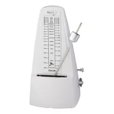 Metrónomo Mecánico Con Campana Cherub Wsm330 Blanco