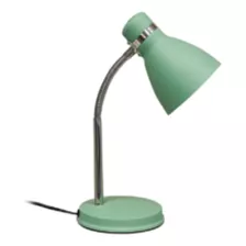 Velador Lampara Candil Escritorio Flexible Pipo E27 Apto Led F Color De La Estructura Verde Vintage