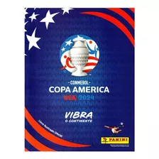 Álbum Copa América Usa 2024 + 50 Figurinhas Frete Grátis