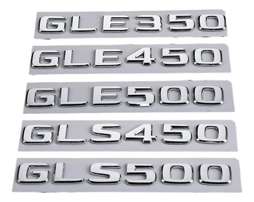 Abs 3d Letras Cromadas Insignia Para Compatible Con Foto 2