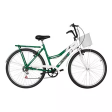 Bicicleta Feminina Aro 26 6 Marchas Modelo Antiga Retro