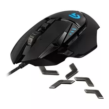 Logitech G502 Hero, Mouse Gamer Rgb / Programable / 25600dpi Color Negro