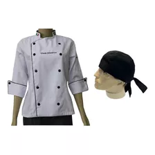 Doma Bandana Feminina Gastronomia Cozinheiro Personalizado