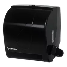 Dispenser Alavanca Toalheiro Papel Toalha Bobina Preto