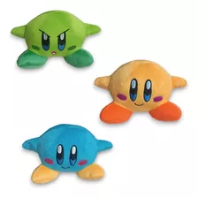 3pçs Kirby Pelúcia Personagem Jogo Nintendoo Mario Bros