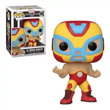 Funko Pop Lucha Iron Man (el Heroe Invicto) Original - 709