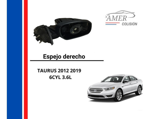 Espejo Taurus 2012 2018 Derecho Original S/luna Foto 2