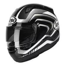 Casco De Moto Color Azul Y Negro Talla L. Marca Arai