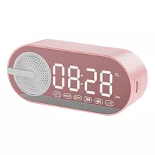 Altavoz Portátil Y Con Reloj Digital Altavoz Bluetooth Con