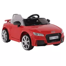 Carro Eletrico Audi Tt Rs Vermelho 12v Luzes De Led E Som