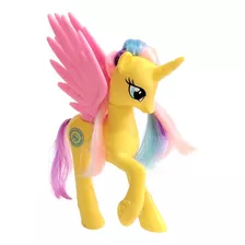 My Little Pony Poney Gold Lily Hasbro Usado Mede 14 Cm