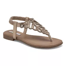 Sandalias Mujer Moramora 1800400 Oro 122-029