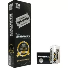 Lâmina Para Barbear Euromax Platinum Caixa Com 100 Un.2