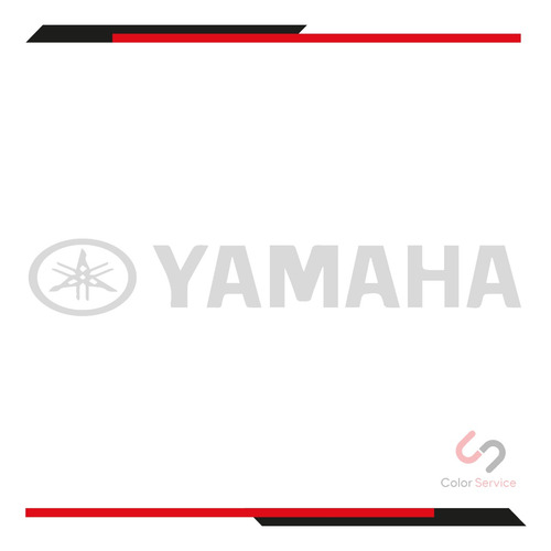 Calca Sticker Calcamonia P/moto Logo Yamaha De 8x15cm 2pzas Foto 4