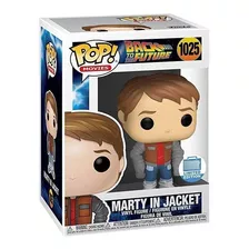 Funko Pop Back To The Future Marty In Jacket 1025 Limited 