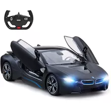 Juguete Carro De Control Remoto Bmw I8 Escala 1:14 Negro