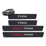 4 Stickers Proteccin Para Estribos Nissan Tiida Carbono