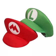 Gorro Mario Bros Y Luigi Disfraz Halloween