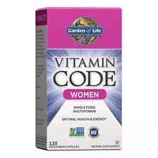 Garden Of Life Vitamin Code Women 120vegtabs Sabor Neutro